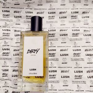 LUSH "Dirty" Vegan Spray Perfume 3.3 fl Oz (100ml)